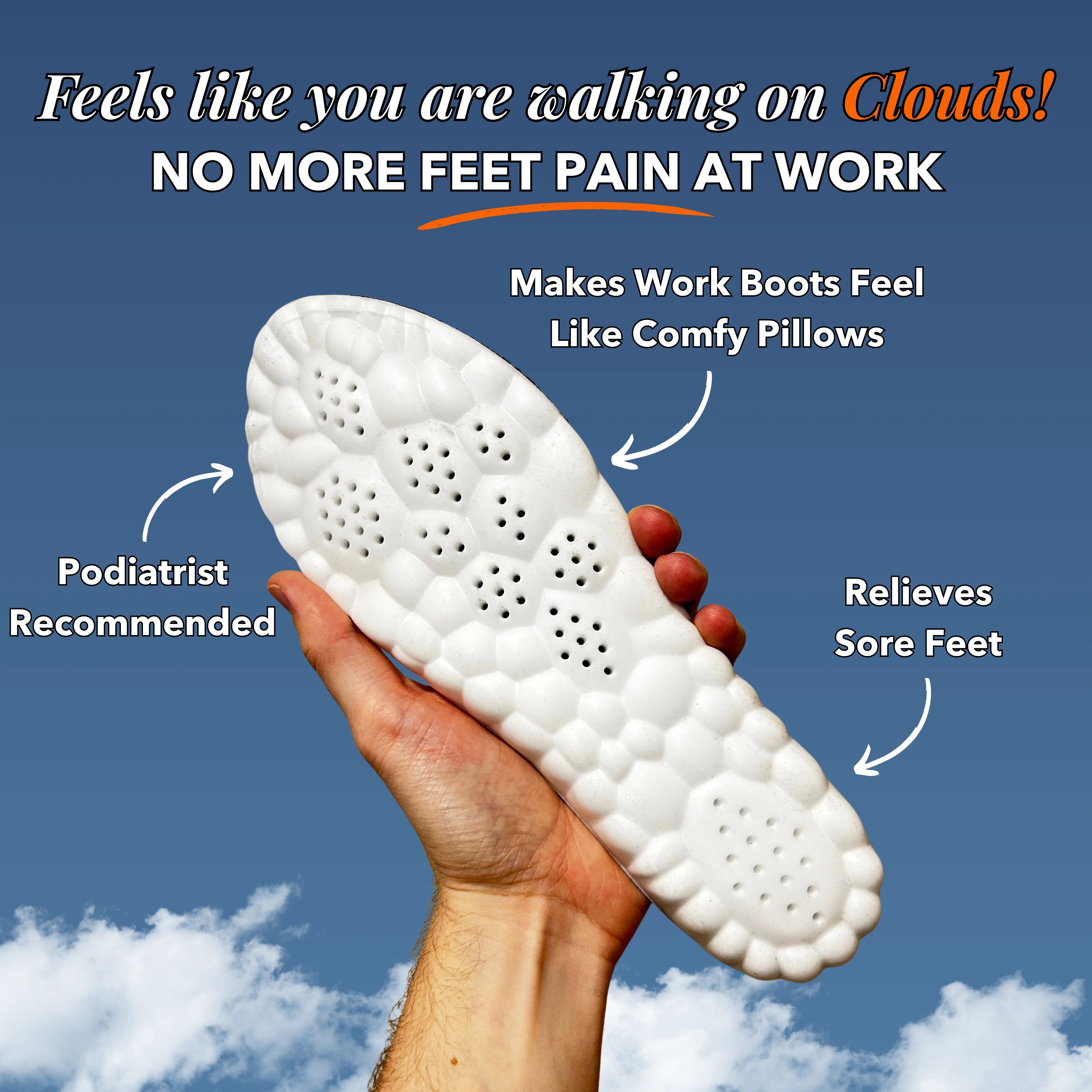 SoleBrace® WorkFit™ Insoles.