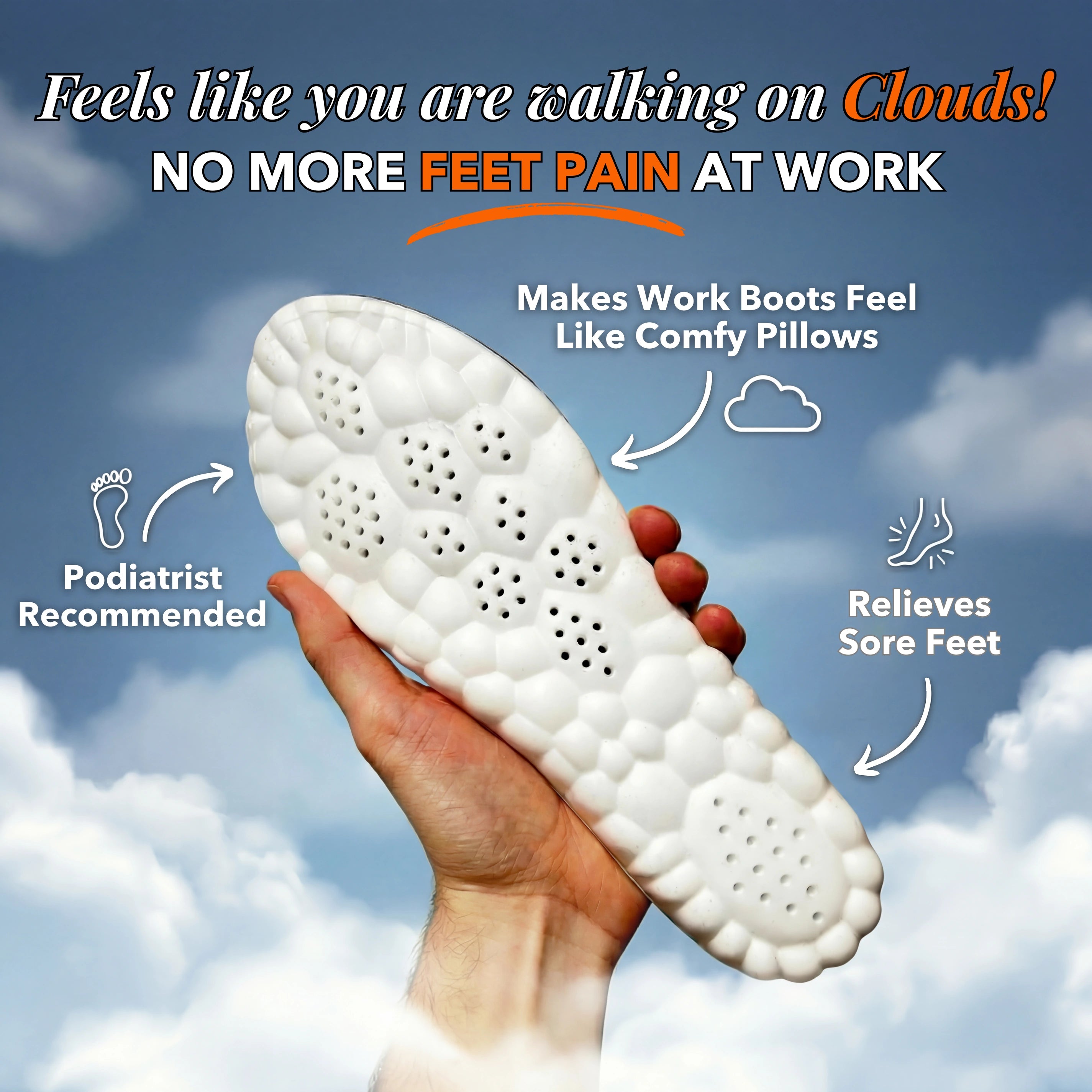 SoleBrace WorkFit™ Insoles