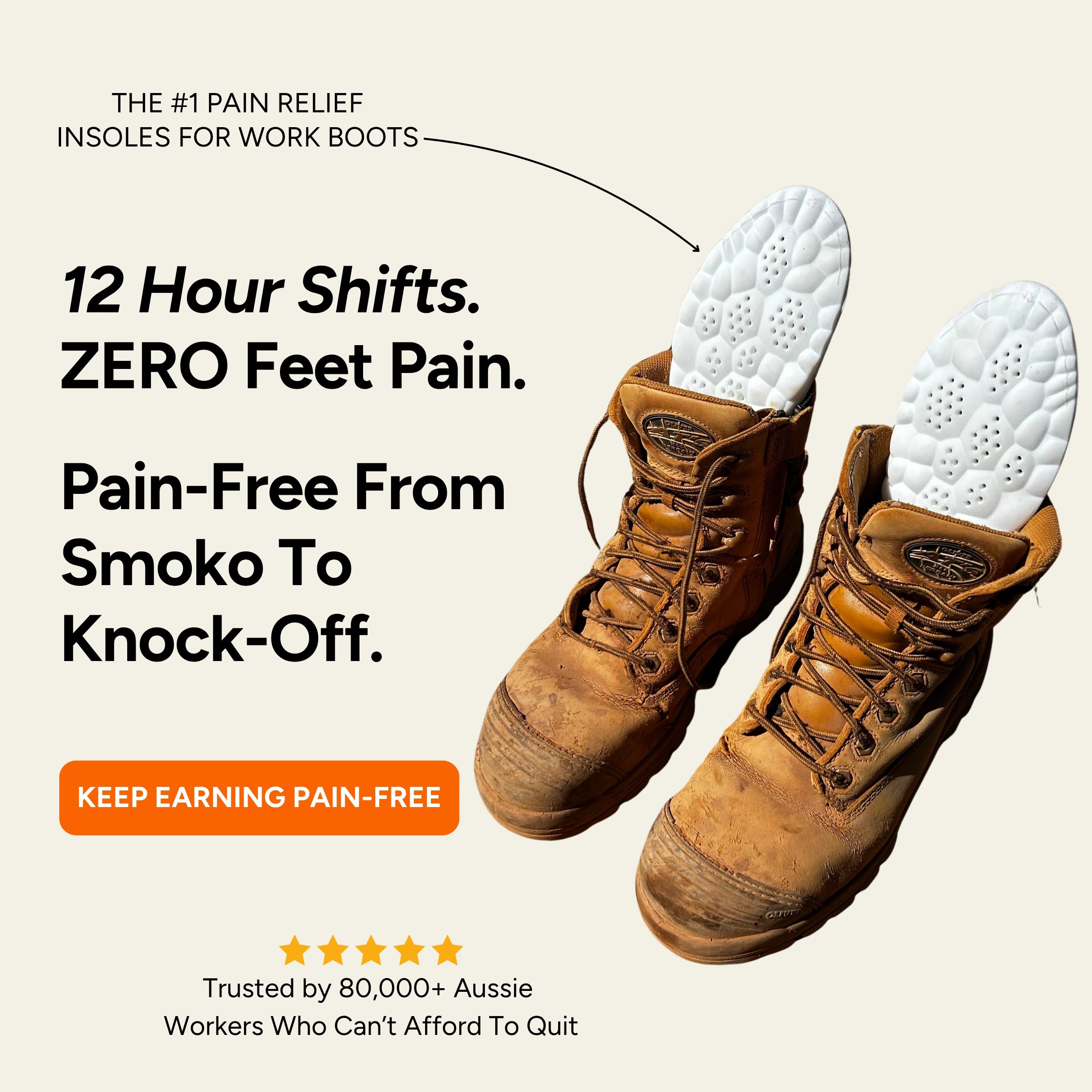 SoleBrace® WorkFit™ Insoles