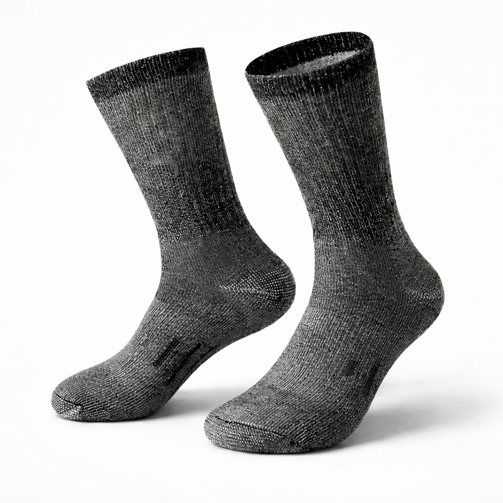 Premium Merino Wool WorkFit™ Socks - SoleBrace: Plantar Fasciitis Relief & Foot Support