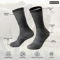 SoleBrace® Premium Merino Wool WorkFit™ Socks - SoleBrace® | For The Working Man