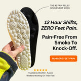 WorkFit arch support insole for construction workers on long shifts