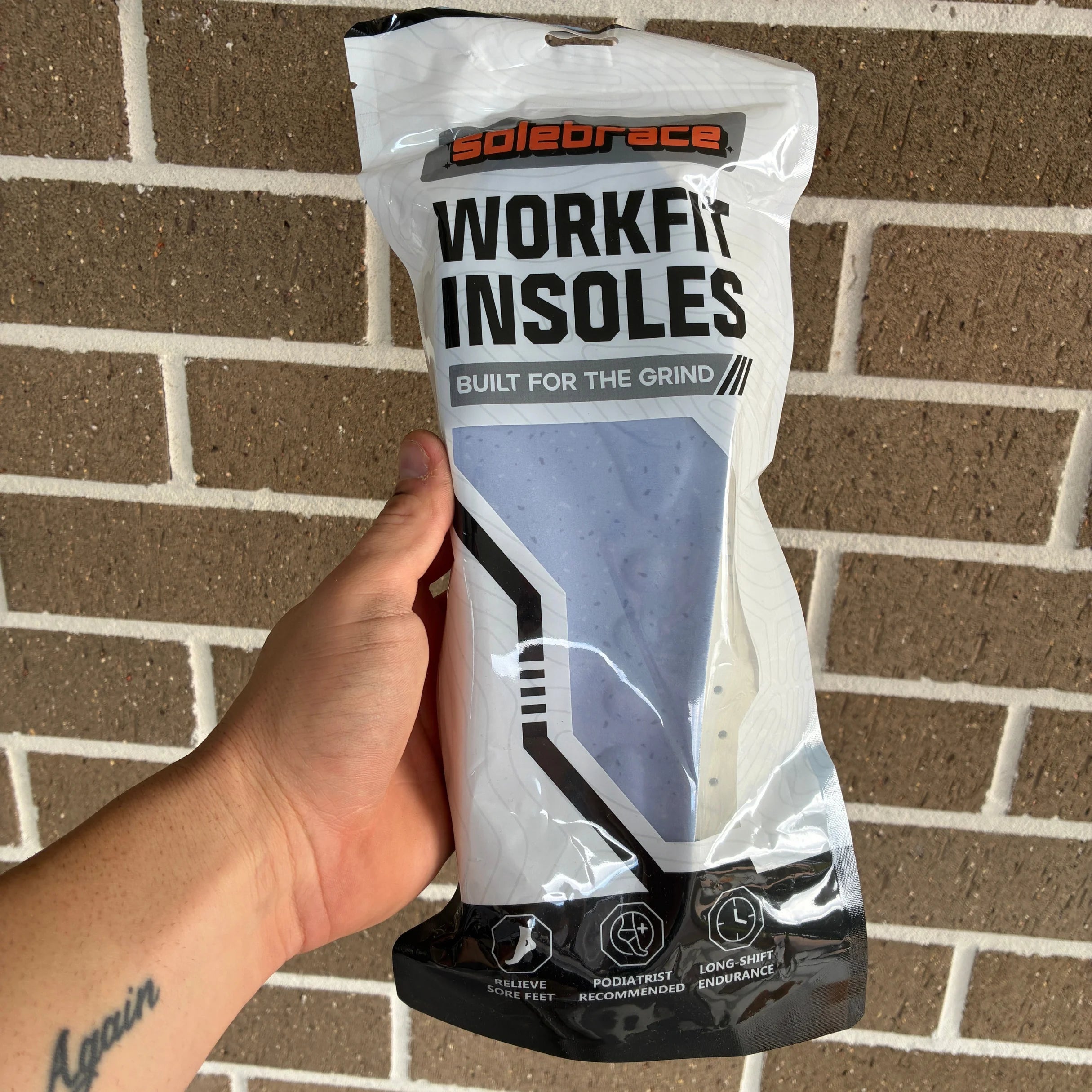 WorkFit insoles package